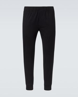 Prada Hose Aus Einem Baumwollgemisch Mit Re-Nylon - Schwarz