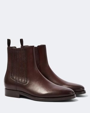 Brunello Cucinelli Chelsea Boots Aus Leder - Braun