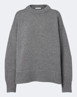 The Row Pull Ophelia En Laine Et Cachemire - Gris