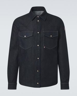 Moncler Denim Shirt - Blue