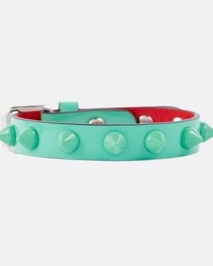 Christian Louboutin Pulsera Loubilink De Charol - Verde