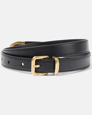 Miu Miu Guertel Aus Leder - Schwarz
