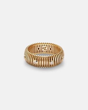 Pamela Zamore Clio Small 18Kt Ring With Diamonds - White