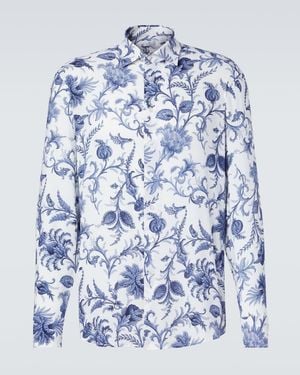 Etro Floral Shirt - Blue