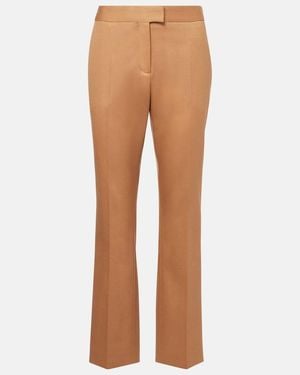 Altuzarra Todd High-Rise Straight Trousers - Brown
