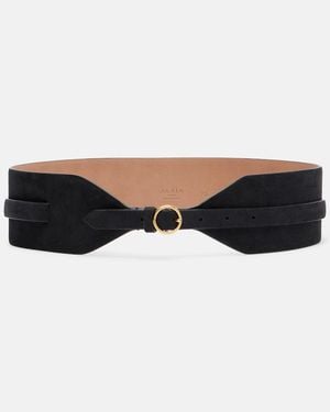 Alaïa Guertel Aus Leder - Schwarz