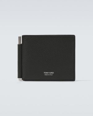 Tom Ford Leather Bifold Wallet - Black