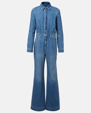7 For All Mankind Denim Jumpsuit - Blue