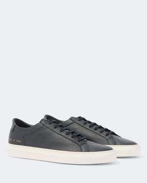 Common Projects Baskets Original Achilles En Cuir - Bleu