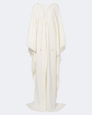 ‎Taller Marmo Caftan Sahara De Crepe De Cady - Blanco