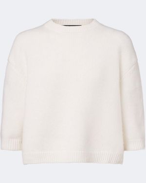 arch4 Jackie Cashmere Jumper - White