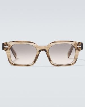 Brunello Cucinelli Eckige Sonnenbrille Jared - Braun