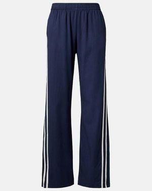 The Upside Juliet Low-Rise Track Pants - Blue