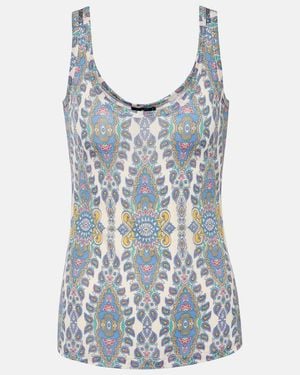 Etro Printed Top - Blue