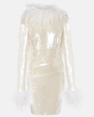The New Arrivals Ilkyaz Ozel Juises Mini Dress - White