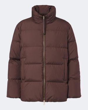Moncler Vivantesse Down Jacket - Brown