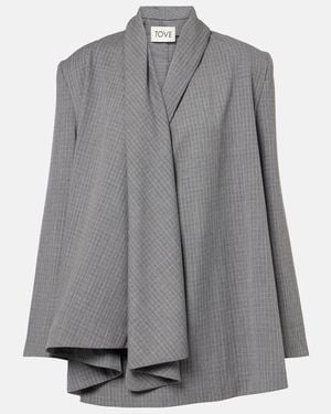 TOVE Ren Wool Jacket - Grey