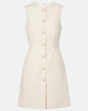 Veronica Beard Whistler Minidress - Natural