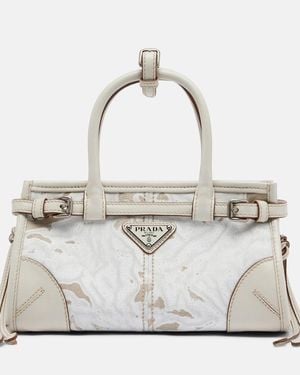 Prada Henkeltasche Bonnie Small - Weiß