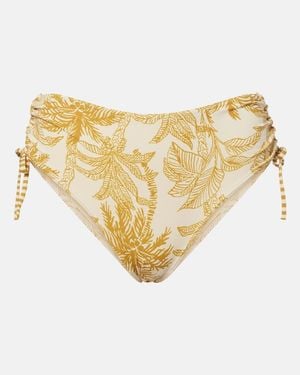 Eres Bedrucktes Bikini-Hoeschen Voyageuse - Mettallic