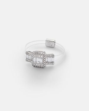 PERSÉE Ring Floating Aus 18Kt Weissgold Mit Diamanten - Weiß
