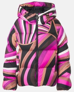 PUCCI Iride Down Jacket - Pink