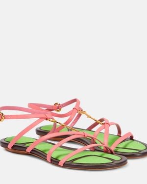 Jacquemus Pralu Flat Sandals - Multicolour