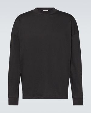 The Row Drago Cotton Top - Black