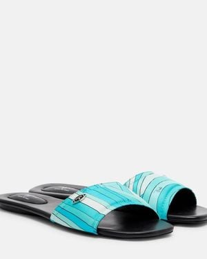 PUCCI Yummy Iride Slides - Blue