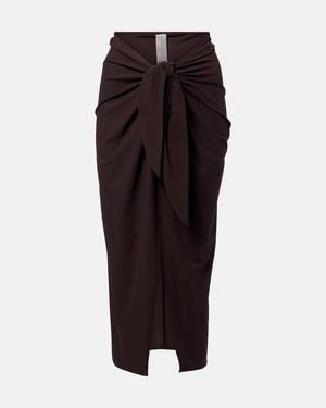Karla Colletto Basics Beach Cover-Up - Brown