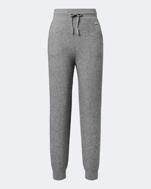 Victoria Beckham Wool And Cashmere Joggers - Grey