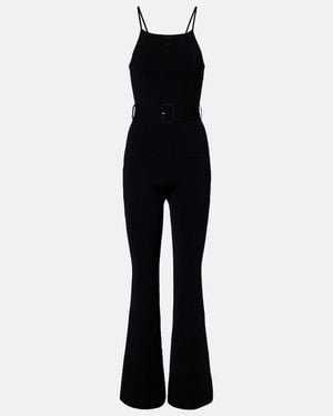 Courreges Belted Jumpsuit - Black