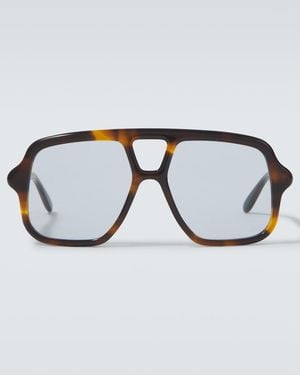 Loewe Slim Navigator Sunglasses - Brown