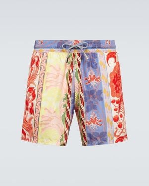 Etro Printed Swim Shorts - Multicolour