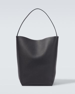 The Row Tote Bag N/S Park Large Aus Leder - Schwarz