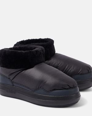 Chloé Polar Ankle Boots - Black