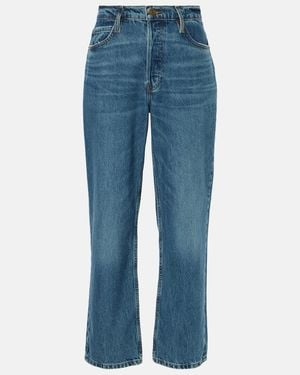 FRAME The Slouchy Straight Jeans - Blue