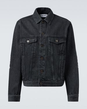 Loewe Anagram Denim Jacket - Black