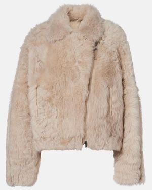 Brunello Cucinelli Shearling Jacket - Natural