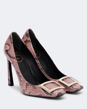 Roger Vivier Pumps Trompette Aus Leder - Braun