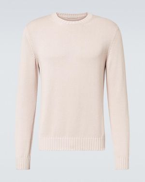 Saman Amel Pullover Aus Baumwolle - Natur