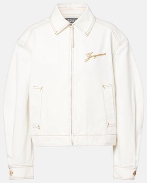 Jacquemus De Nimes Denim Jacket - White