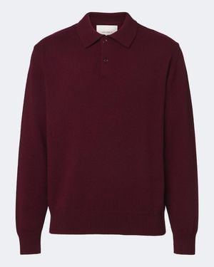 Lisa Yang Polopullover Rufus Aus Kaschmir - Rot