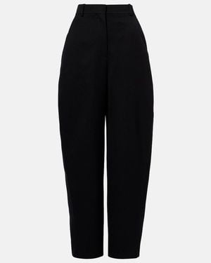 Givenchy Barrel-Hose Cocoon Aus Wolle - Schwarz