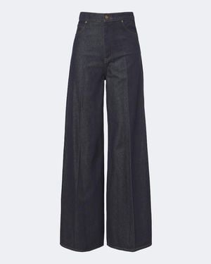 Max Mara High-Rise Wide-Leg Jeans - Blue