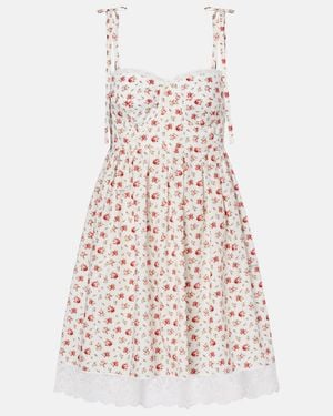 Dolce & Gabbana Short Dresses - White