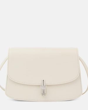 The Row Schultertasche Sofia 8.75 Aus Leder - Natur