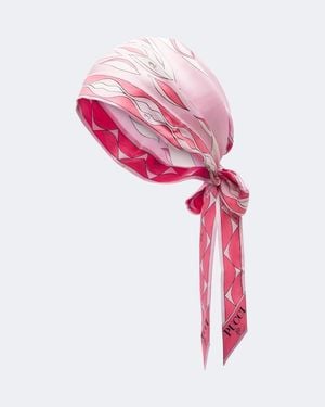 PUCCI Haar-Accessoire Dune Aus Seiden-Twill - Pink