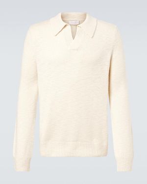 Gabriela Hearst Cashmere Polo Jumper - Natural