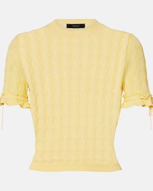 Gucci Pullover A Trecce - Giallo